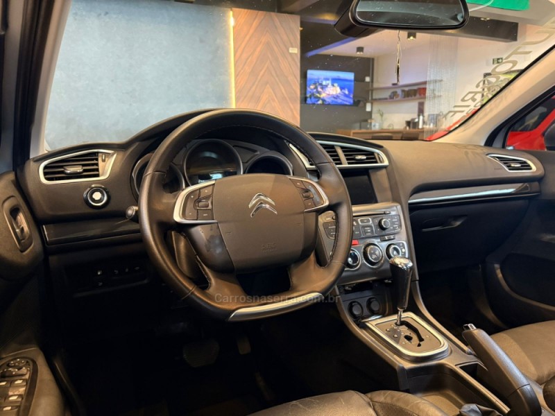 C4 LOUNGE 1.6 EXCLUSIVE 16V TURBO GASOLINA 4P AUTOMÁTICO - 2015 - CAMPO BOM