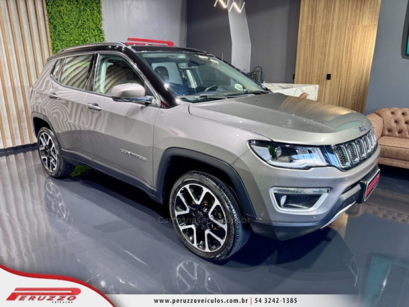 COMPASS 2.0 16V DIESEL LIMITED 4X4 AUTOMÁTICO - 2021 - NOVA PRATA
