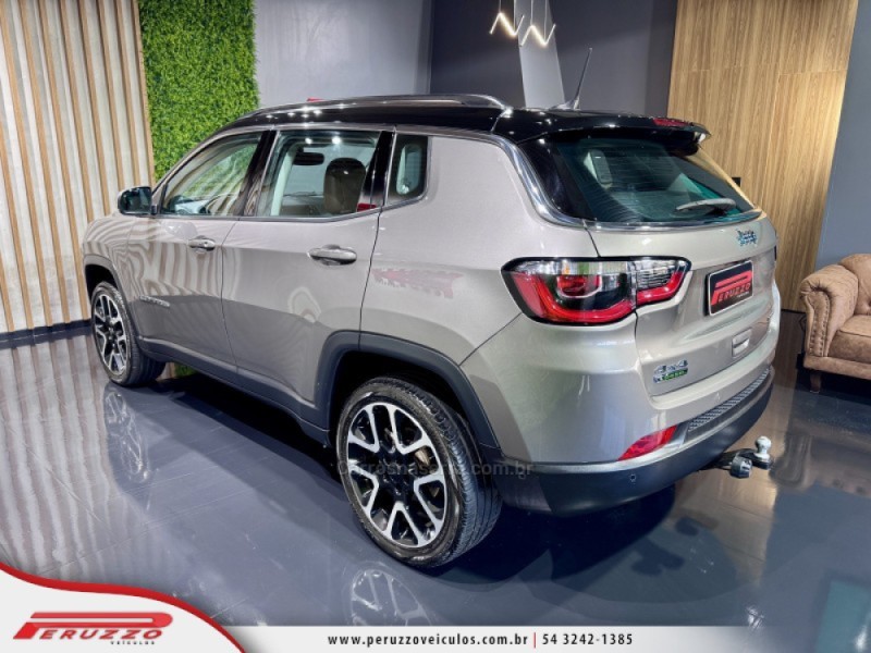 COMPASS 2.0 16V DIESEL LIMITED 4X4 AUTOMÁTICO - 2021 - NOVA PRATA