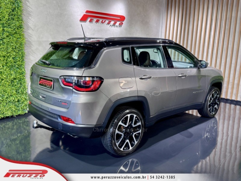 COMPASS 2.0 16V DIESEL LIMITED 4X4 AUTOMÁTICO - 2021 - NOVA PRATA