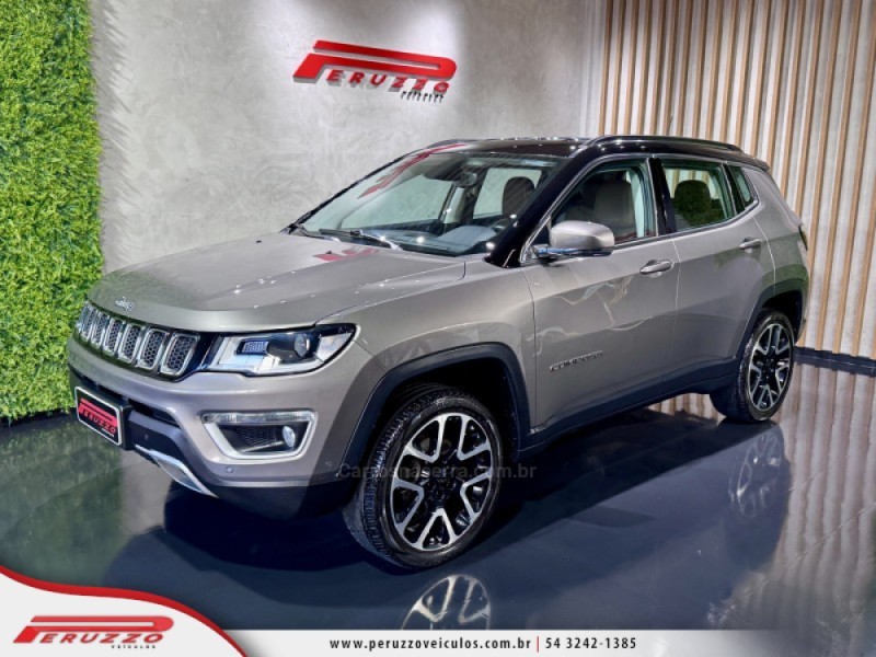 compass 2.0 16v diesel limited 4x4 automatico 2021 nova prata