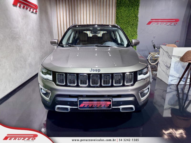COMPASS 2.0 16V DIESEL LIMITED 4X4 AUTOMÁTICO - 2021 - NOVA PRATA