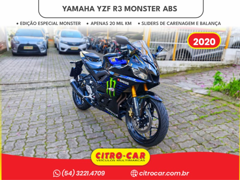 yzf r3 monster 2020 caxias do sul
