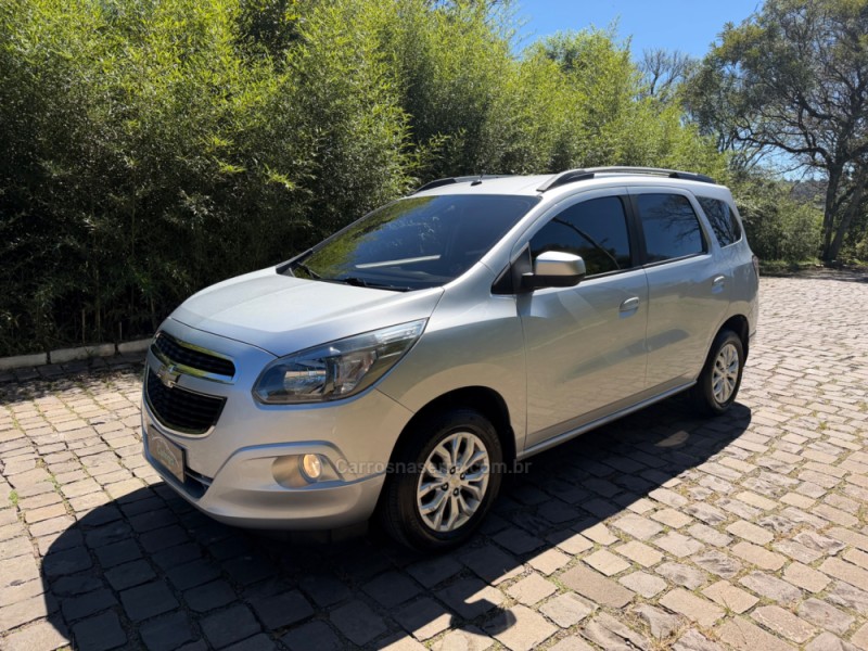 spin 1.8 ltz 8v flex 4p automatico 2018 nova prata