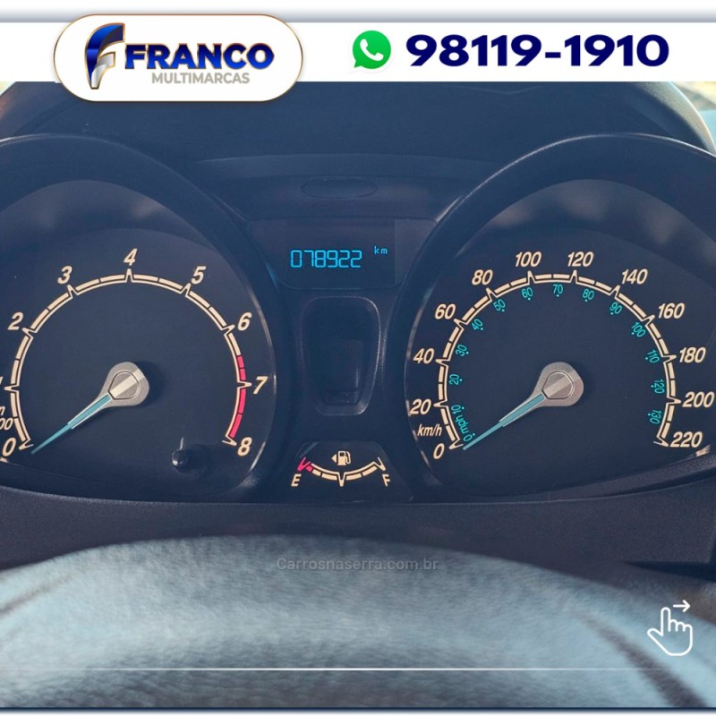 FIESTA 1.5 S HATCH 16V FLEX 4P MANUAL - 2015 - VACARIA