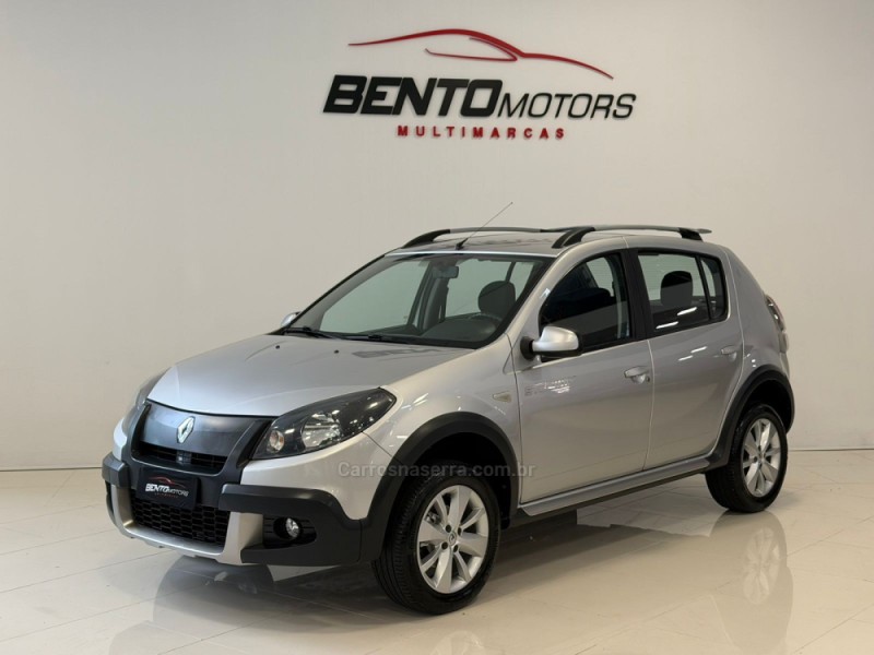 sandero 1.6 stepway 8v flex 4p manual 2013 bento goncalves