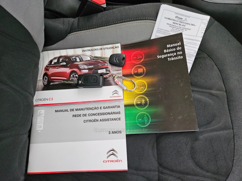 C3 1.5 TENDANCE 8V FLEX 4P MANUAL - 2014 - TAPEJARA