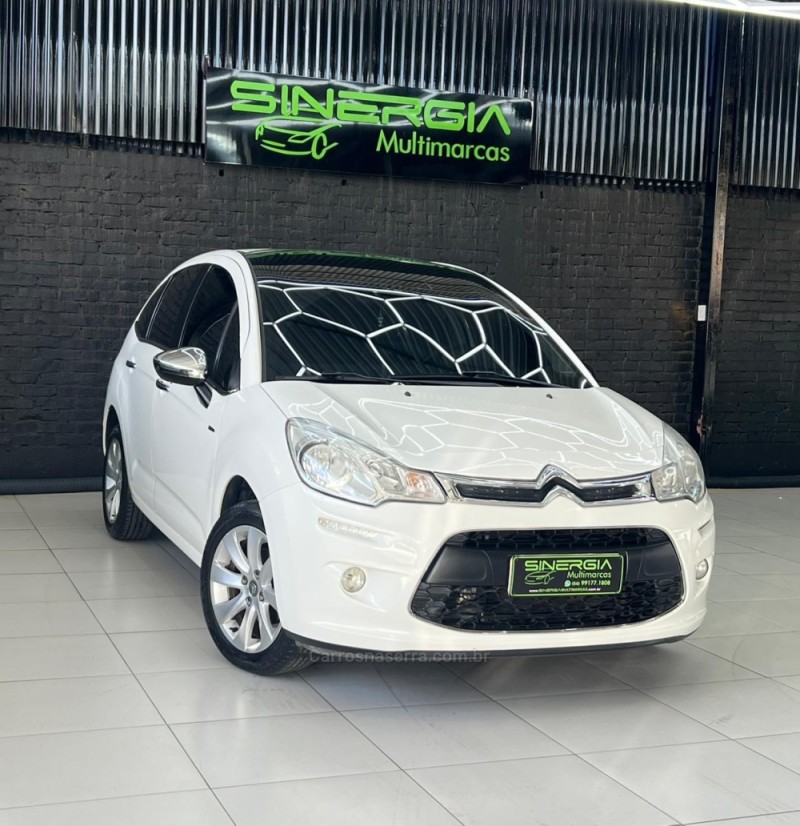 C3 1.6 EXCLUSIVE 16V FLEX 4P AUTOMÁTICO - 2014 - CAXIAS DO SUL