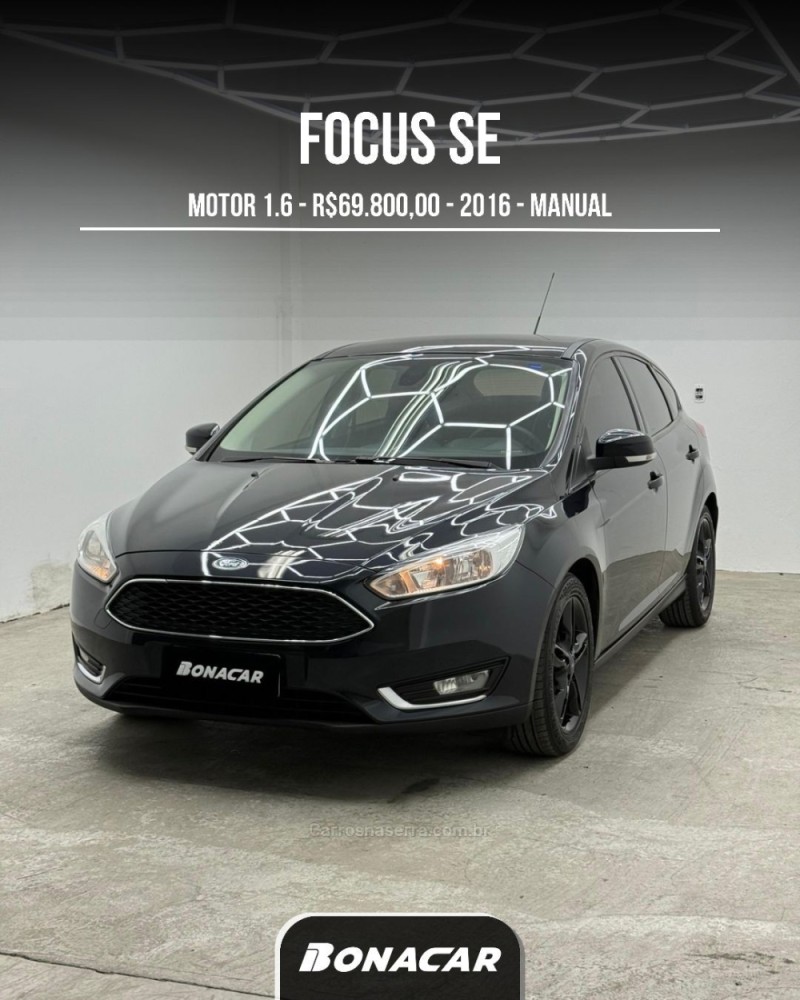 focus 1.6 se 16v flex 4p manual 2016 caxias do sul