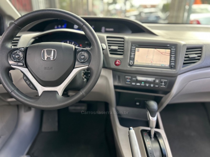 CIVIC 1.8 EXS 16V GASOLINA 4P AUTOMÁTICO - 2012 - CAXIAS DO SUL
