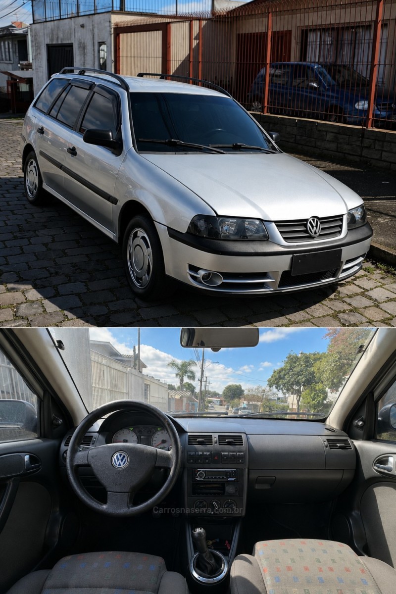 PARATI 1.8 MI TOUR 8V GASOLINA 4P MANUAL G.III - 2003 - CAXIAS DO SUL