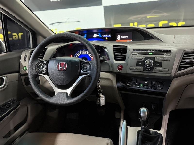 CIVIC 1.8 LXL 16V FLEX 4P MANUAL - 2012 - CAXIAS DO SUL