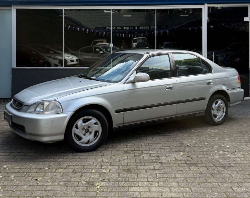 civic 1.6 ex 16v gasolina 4p automatico 1998 caxias do sul
