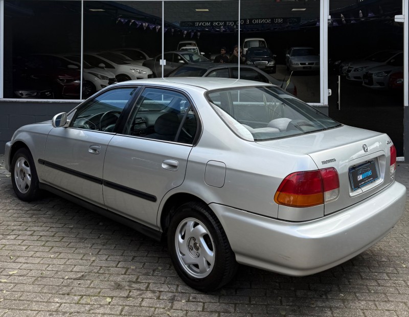 CIVIC 1.6 EX 16V GASOLINA 4P AUTOMÁTICO - 1998 - CAXIAS DO SUL