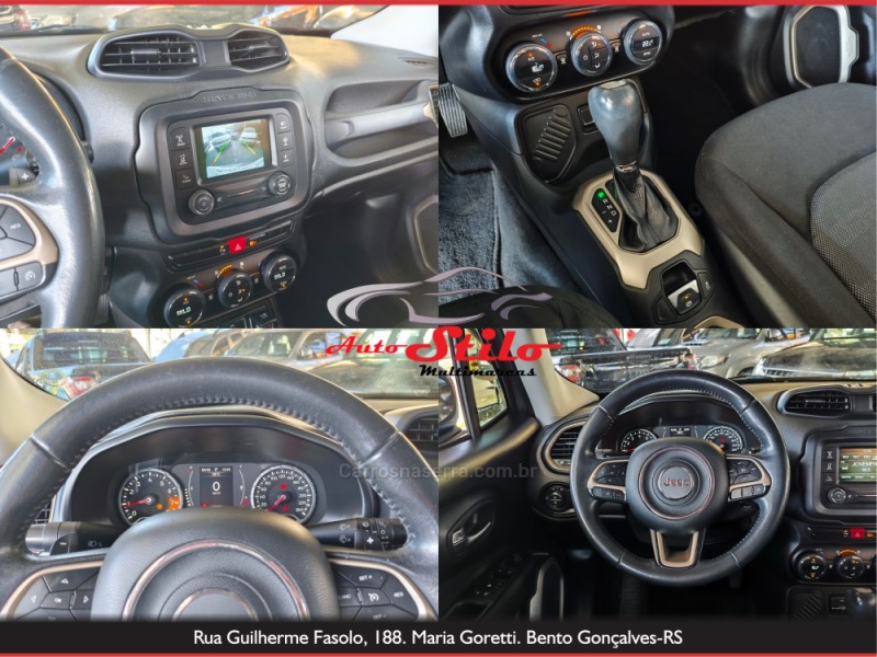 RENEGADE 1.8 16V FLEX LONGITUDE 4P AUTOMÁTICO - 2016 - BENTO GONçALVES