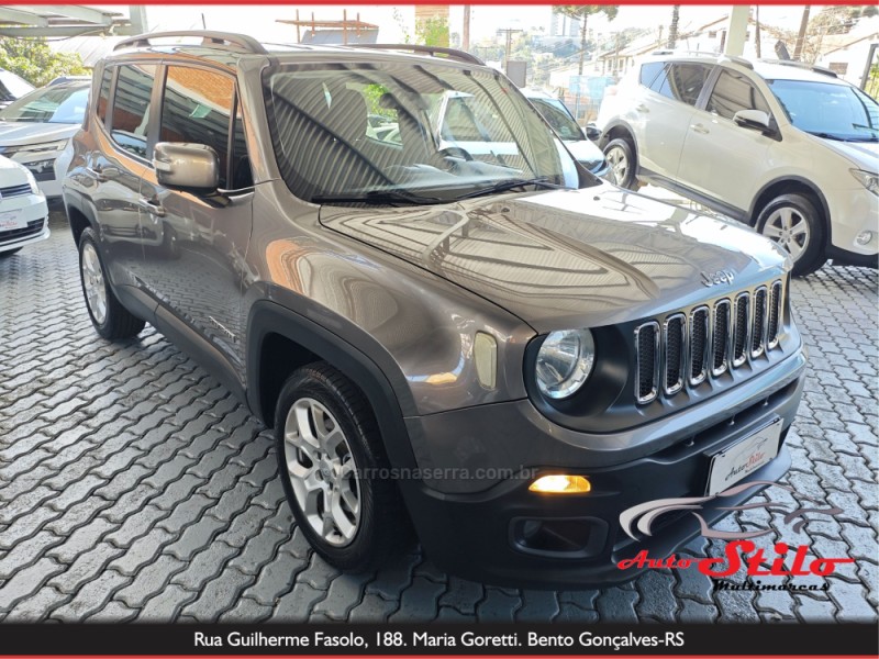 RENEGADE 1.8 16V FLEX LONGITUDE 4P AUTOMÁTICO - 2016 - BENTO GONçALVES