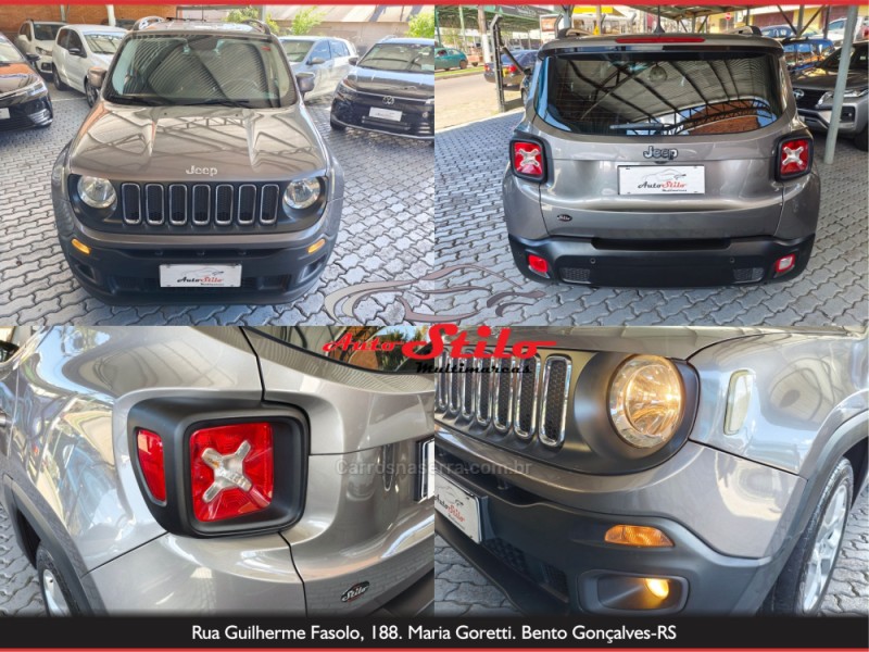 RENEGADE 1.8 16V FLEX LONGITUDE 4P AUTOMÁTICO - 2016 - BENTO GONçALVES