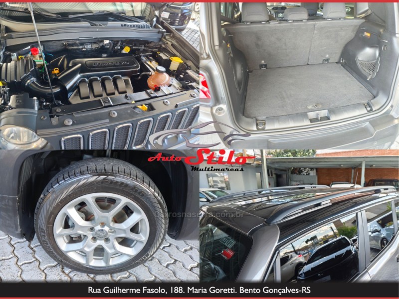 RENEGADE 1.8 16V FLEX LONGITUDE 4P AUTOMÁTICO - 2016 - BENTO GONçALVES