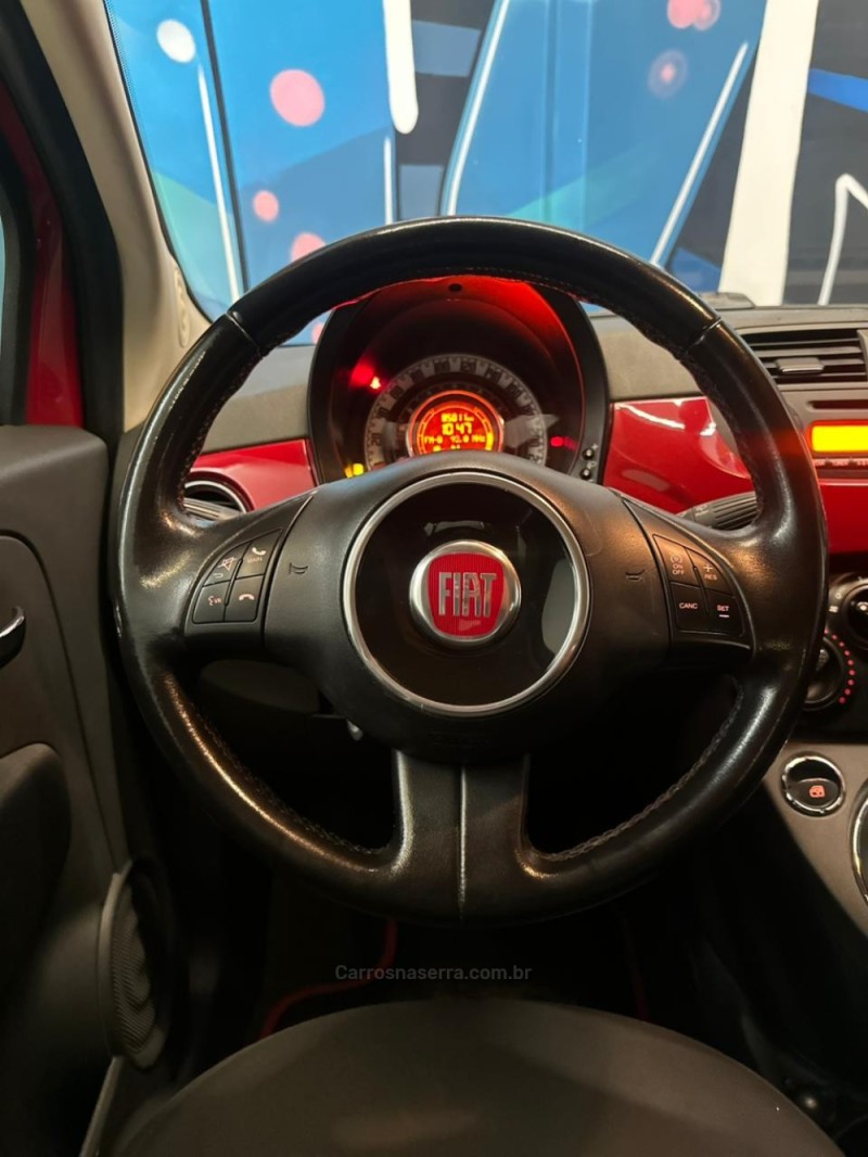500 1.4 LOUNGE AIR 16V GASOLINA 2P AUTOMÁTICO - 2012 - NOVO HAMBURGO