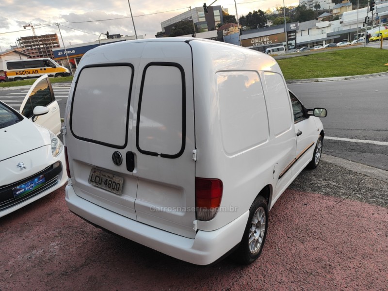 VAN 1.6 MI 8V GASOLINA 2P MANUAL - 1999 - FARROUPILHA