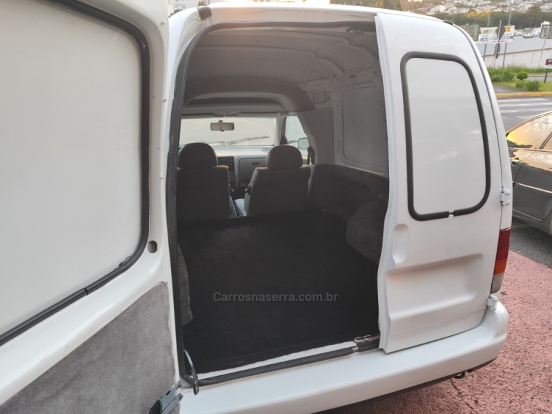 VAN 1.6 MI 8V GASOLINA 2P MANUAL - 1999 - FARROUPILHA