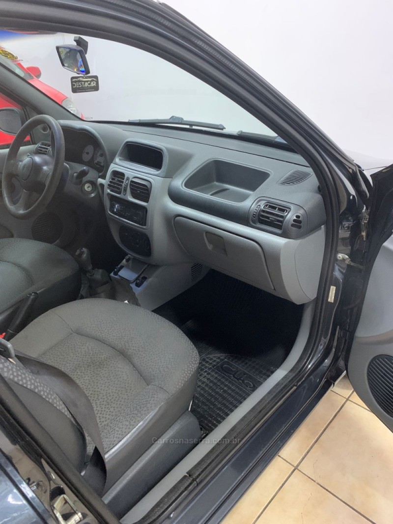 CLIO 1.0 AUTHENTIQUE 16V FLEX 4P MANUAL - 2008 - CAXIAS DO SUL