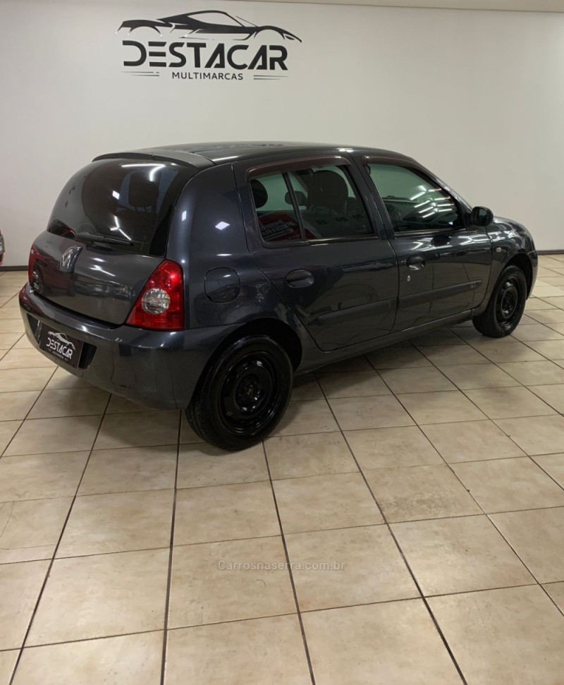 CLIO 1.0 AUTHENTIQUE 16V FLEX 4P MANUAL - 2008 - CAXIAS DO SUL