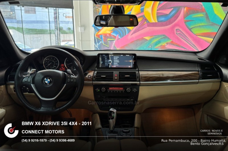 X6 3.0 35I 4X4 COUPÉ 6 CILINDROS 24V GASOLINA 4P AUTOMÁTICO - 2011 - BENTO GONçALVES