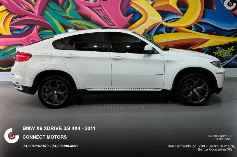 X6 3.0 35I 4X4 COUPÉ 6 CILINDROS 24V GASOLINA 4P AUTOMÁTICO - 2011 - BENTO GONçALVES