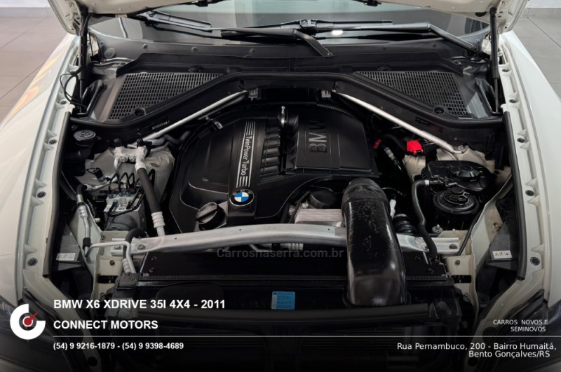 X6 3.0 35I 4X4 COUPÉ 6 CILINDROS 24V GASOLINA 4P AUTOMÁTICO - 2011 - BENTO GONçALVES