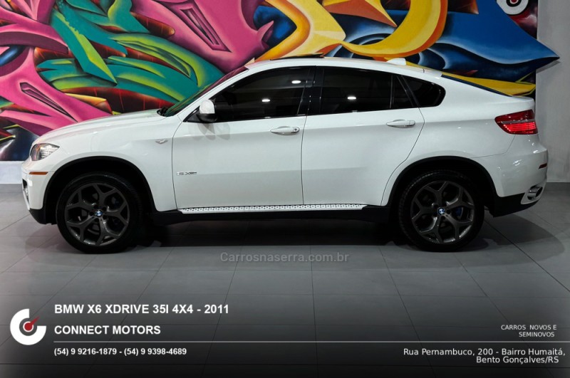 X6 3.0 35I 4X4 COUPÉ 6 CILINDROS 24V GASOLINA 4P AUTOMÁTICO - 2011 - BENTO GONçALVES
