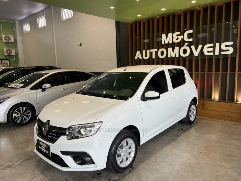 sandero 1.0 zen 12v flex 4p manual 2021 caxias do sul