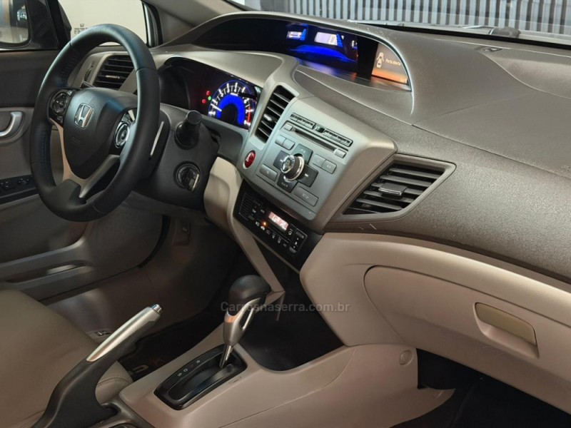 CIVIC 2.0 LXR 16V FLEX 4P AUTOMÁTICO - 2014 - ESTâNCIA VELHA