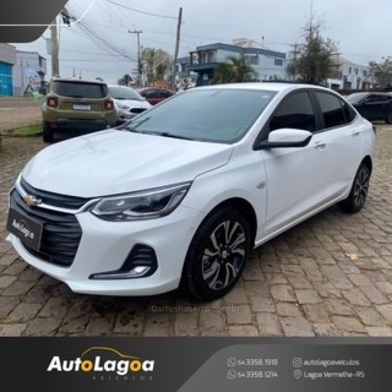 ONIX 1.0	PREMIER PLUS 12V TURBO FLEX 4P AUTOMÁTICO - 2025 - LAGOA VERMELHA