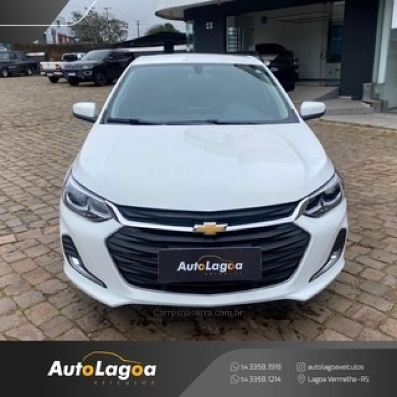 ONIX 1.0	PREMIER PLUS 12V TURBO FLEX 4P AUTOMÁTICO - 2025 - LAGOA VERMELHA