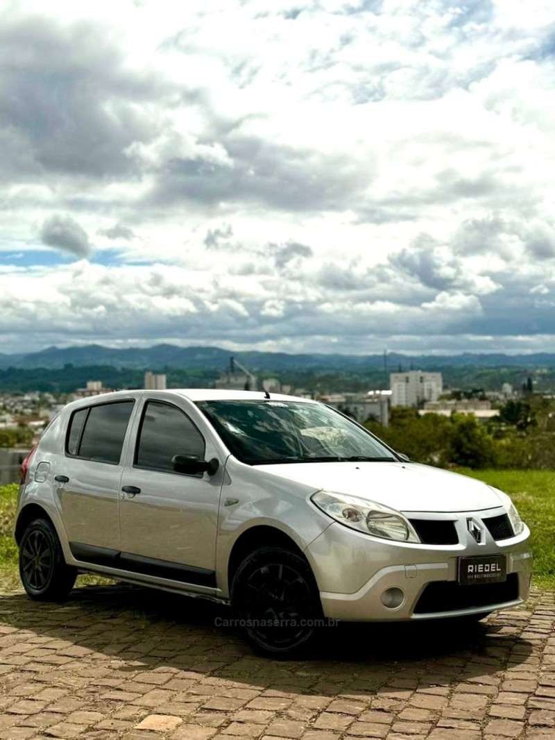 sandero 1.6 expression 8v flex 4p manual 2009 venancio aires
