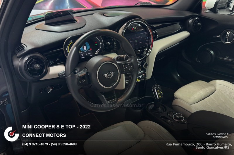 COOPER S E TOP 184CV ELÉTRICO 2P AUTOMÁTICO - 2022 - BENTO GONçALVES