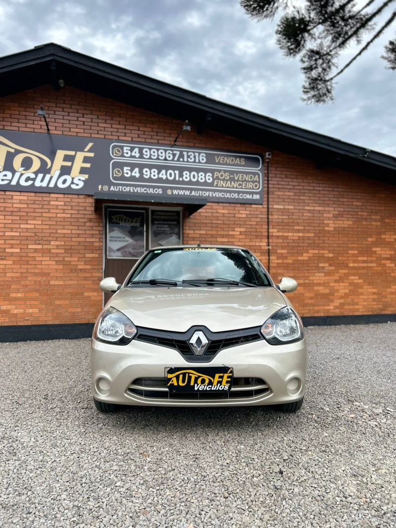CLIO 1.0 EXPRESSION 16V FLEX 4P MANUAL - 2016 - CANELA