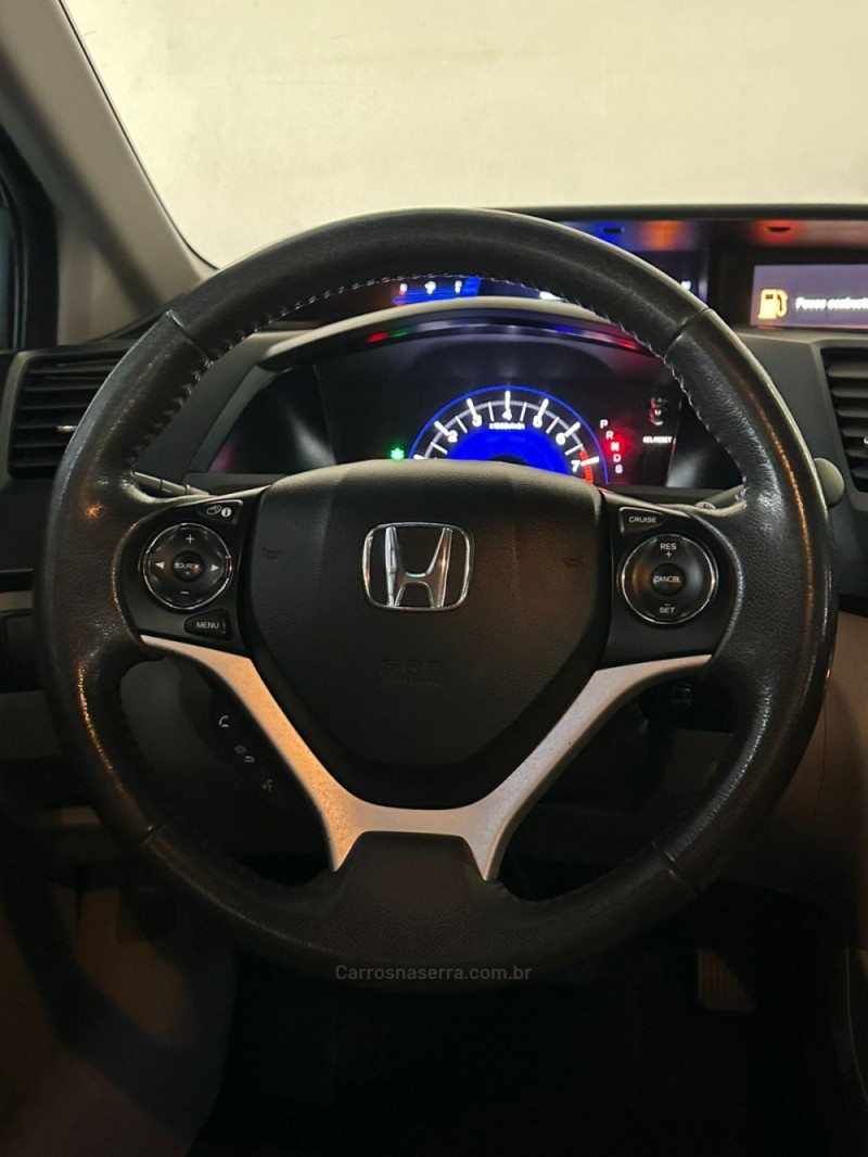 CIVIC 2.0 LXR 16V FLEX 4P AUTOMÁTICO - 2016 - NOVO HAMBURGO