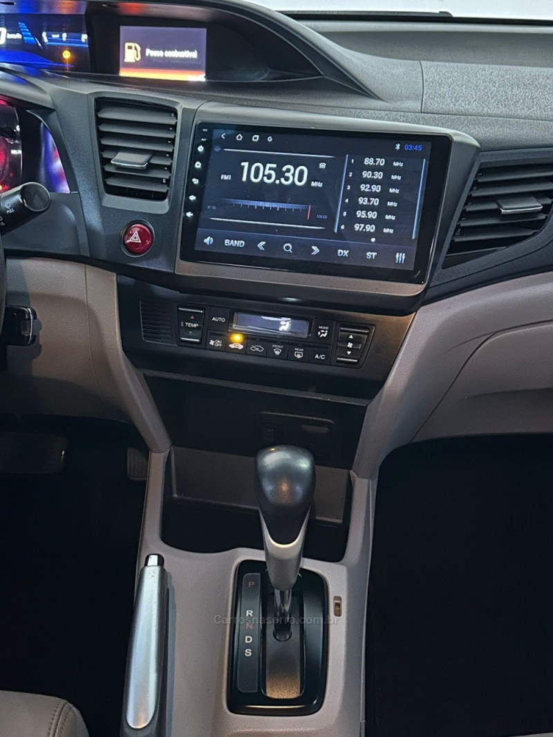 CIVIC 2.0 LXR 16V FLEX 4P AUTOMÁTICO - 2016 - NOVO HAMBURGO