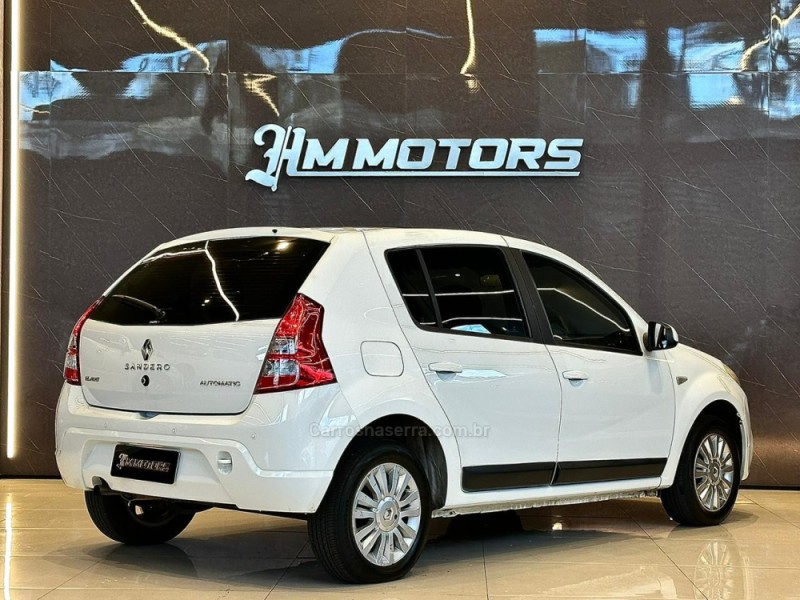 SANDERO 1.6 PRIVILÉGE 16V FLEX 4P AUTOMÁTICO - 2012 - CAXIAS DO SUL