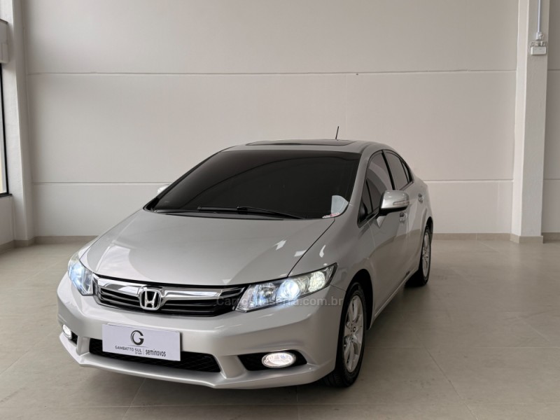 civic 1.8 exs 16v flex 4p automatico 2013 bento goncalves