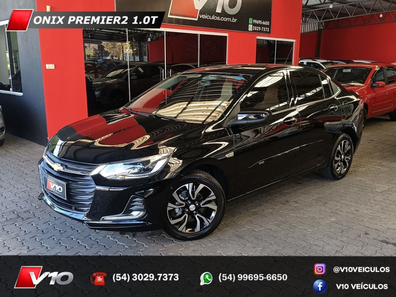 onix 1.0	premier ii plus 12v turbo flex 4p automatico 2023 caxias do sul