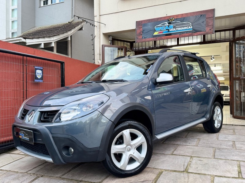sandero 1.6 stepway 16v flex 4p manual 2009 caxias do sul