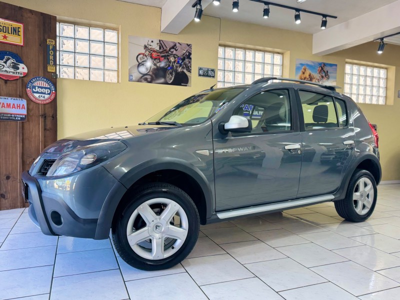 sandero 1.6 stepway 16v flex 4p manual 2009 caxias do sul