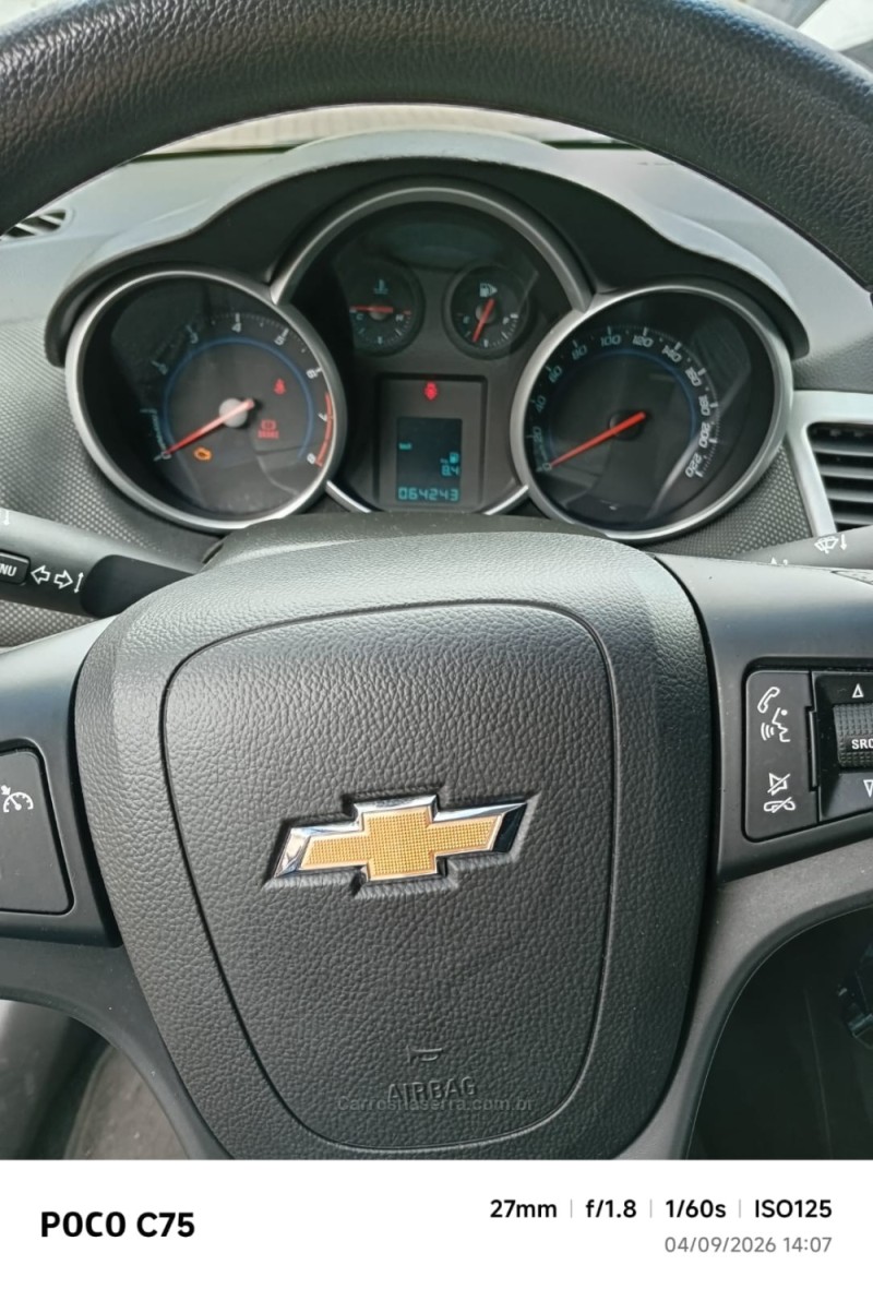 CRUZE 1.8 LT 16V FLEX 4P MANUAL - 2013 - CAXIAS DO SUL