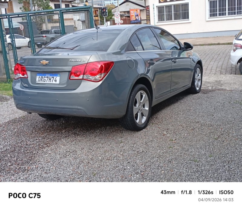 CRUZE 1.8 LT 16V FLEX 4P MANUAL - 2013 - CAXIAS DO SUL