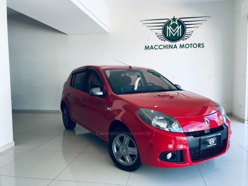 sandero 1.0 tech run 16v flex 4p manual 2014 caxias do sul