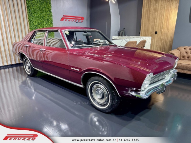 MAVERICK SUPER LUXO SEDAN V8 16V GASOLINA 4P MANUAL - 1974 - NOVA PRATA