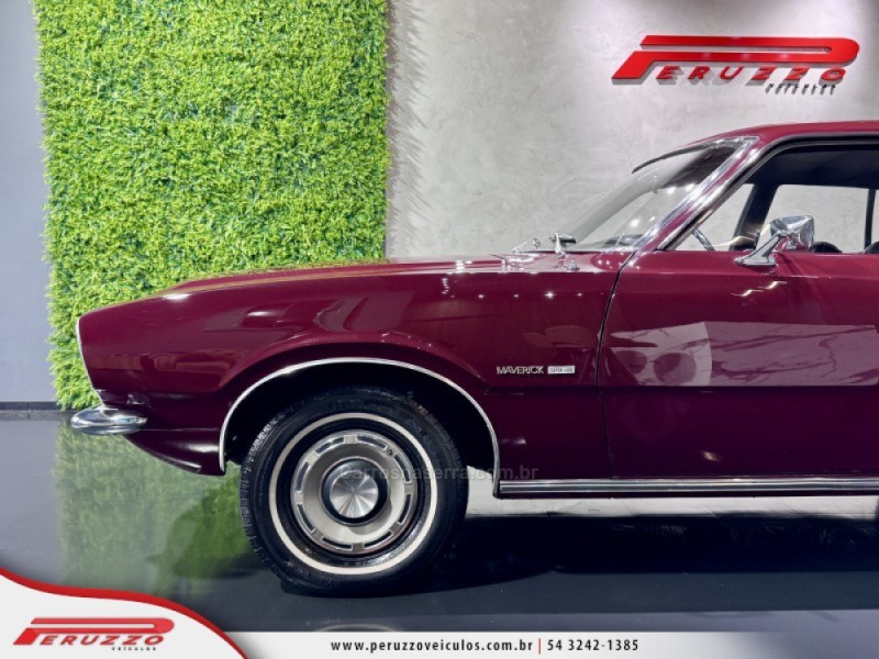 MAVERICK SUPER LUXO SEDAN V8 16V GASOLINA 4P MANUAL - 1974 - NOVA PRATA